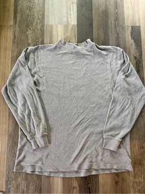 croft & barrow heather gray crewneck sweater
